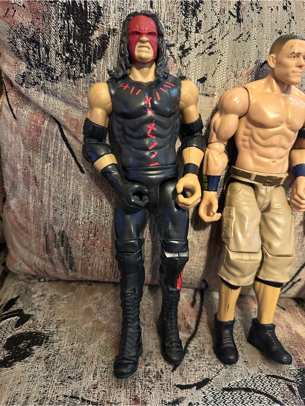 3 WWE 12” Wrestling Action Figure Bundle - Kane, John Cena & Sheamus - Picture 2 of 4